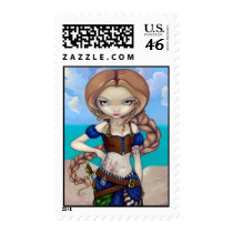 "Captain Molly Morgan" Stamp