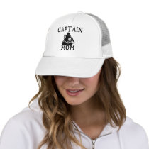 Captain Mom Cap Trucker Hat