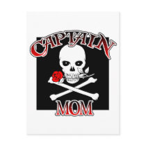 Captain Mom (Rose)Postcard