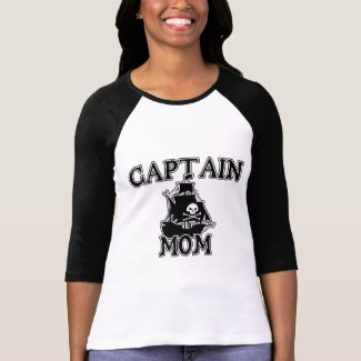 Captain Mom T Shirt