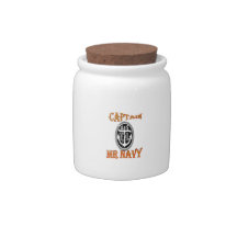 CAPTAIN Mr NAVY Candy Jars