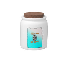 CAPTAIN Mr NAVY with Gradient Candy Jars