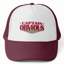 Captain Obvious Hats