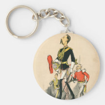 Captain of the Royal Horse Guards Keychains
