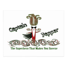 Captain Pepper Post Cards