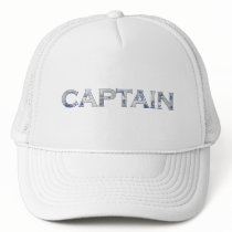 Captain personalized gifts hat