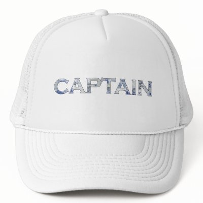 Captain personalized gifts hat by aslentz