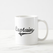 Captain Professional Job Coffee Mug