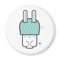 captain rabbit magnets by sanwish captain rabbit magnets