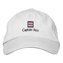 Captain Ron embroidered hats