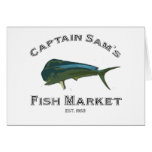 Captain Sam's Fish Market Card