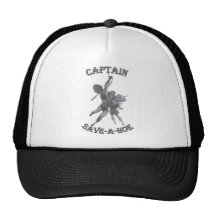CAPTAIN SAVE A HOE TRUCKER HATS