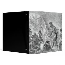 Captain Smith rescued by Pocahontas Binder