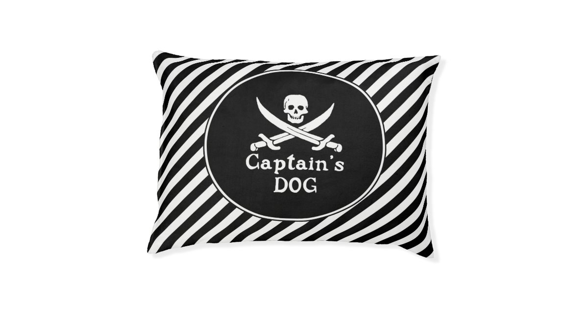 Captain's Dog Large Dog Bed Zazzle