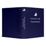 Captain's Log Vinyl Binders