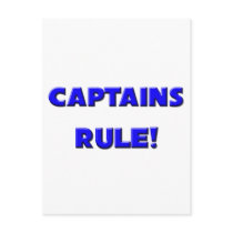 Captains Rule! postcards