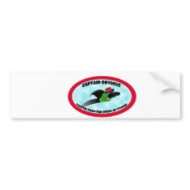 captian obvious bumper stickers by fluterbrd1 captian obvious bumper stickers