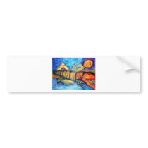 Captiva Abstract bumper stickers