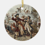 Capture of Blackbeard Christmas Ornament