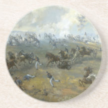 Capture of Rickett's Battery - 1964 Drink Coasters