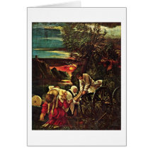 Capture Of St.Florian By Albrecht Altdorfer Greeting Cards