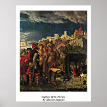 Capture Of St. Florian By Albrecht Altdorfer Posters