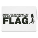 Capture The Flag - Gamer, Gaming, Video Games Greeting Cards