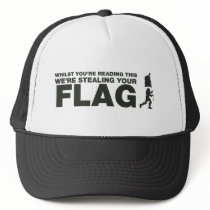 Capture The Flag - Gamer, Gaming, Video Games hats by CasuallyHardcore Capture The Flag - Gamer, Gaming, Video Games hats