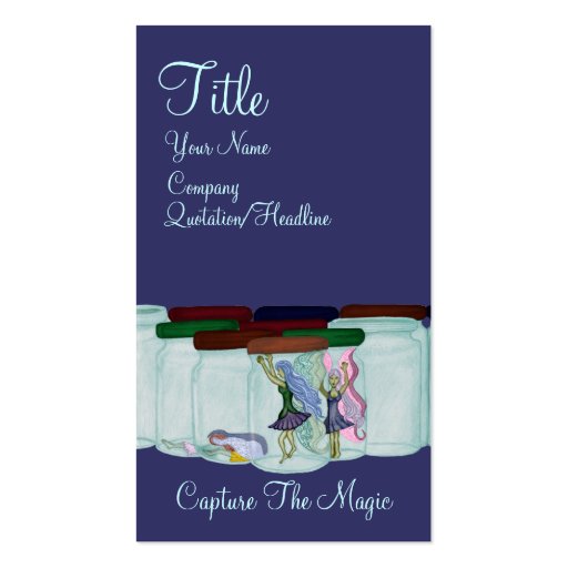 Capture The Magic Business Cards