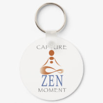Capture Zen Moment Keychain by zenfolio Capture Zen Moment Keychain