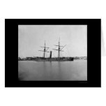 Captured Ironclad Ram at Anchor near Capitol 1865 Greeting Cards