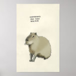 capybara trivia posters
