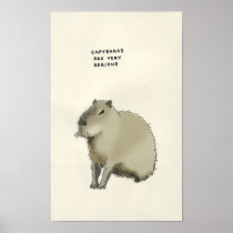 capybara trivia posters