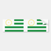 Caqueta Department, Colombia flag Bumper Sticker