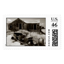 Car and House, Bodie Postage