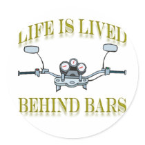Car and Motorcycle Men's designs Round Stickers