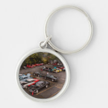 Car - Antique car show Keychain