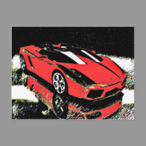 Car Art postcards
