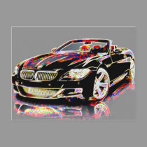 Car Art postcards