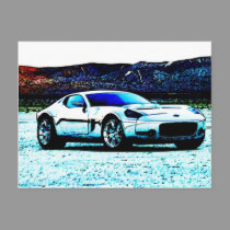 Car Art postcards