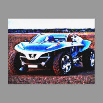 Car Art postcards