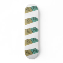 Car as C Carbon and Ar Argon Skateboards