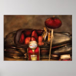 Car - At the gas station Print