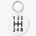 car auto gear shift 5 keychains