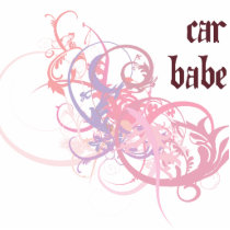 Car Babe photo sculptures