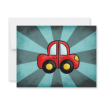 Car cartoon invitations by dinatemraz Car cartoon invitations