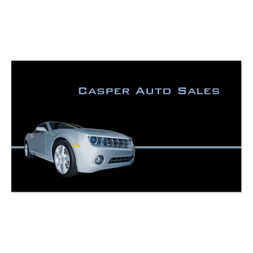 Car Dealer Business Card
