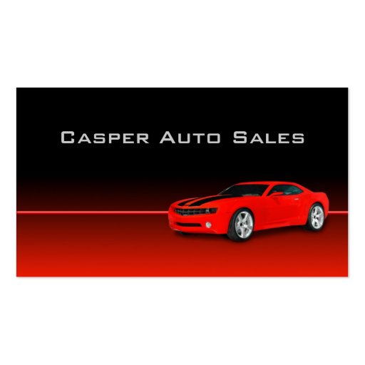 Car Dealer Business Card Templates