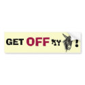 Car Donkey bumper stickers