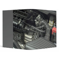 car engine detail binder